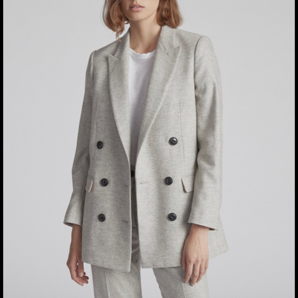 Rag & Bone double breasted oversized blazer